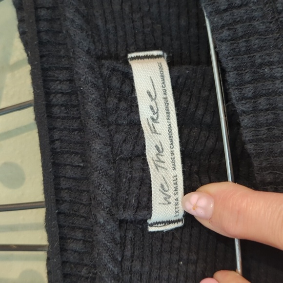 We The Free OG Top Washed Black Women's Size XS By Free People - Picture 2 of 9